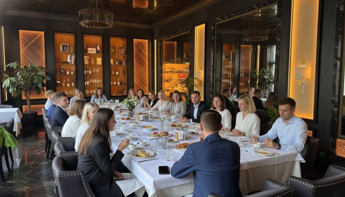 Business breakfast